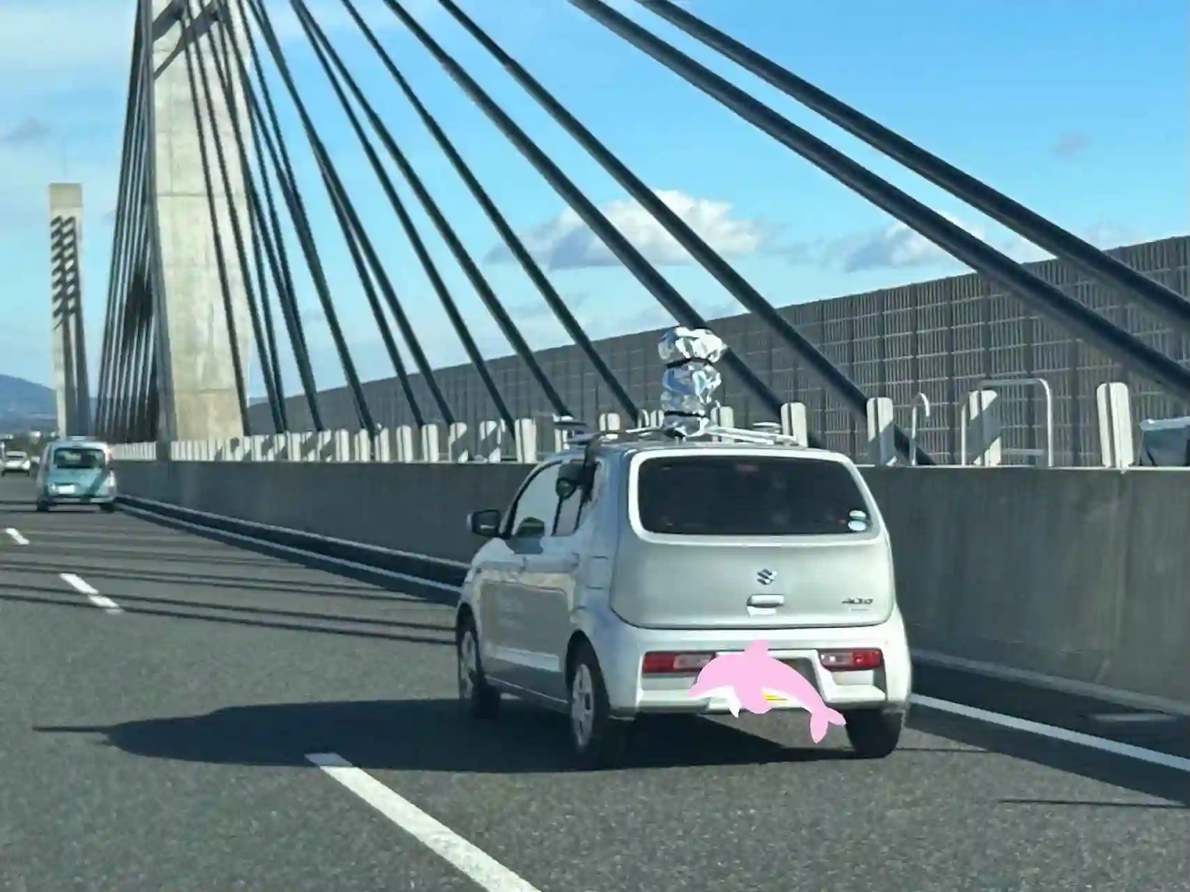 Picture of a Google Car spotted in Komono, Mie, Japan on December 8, 2024.