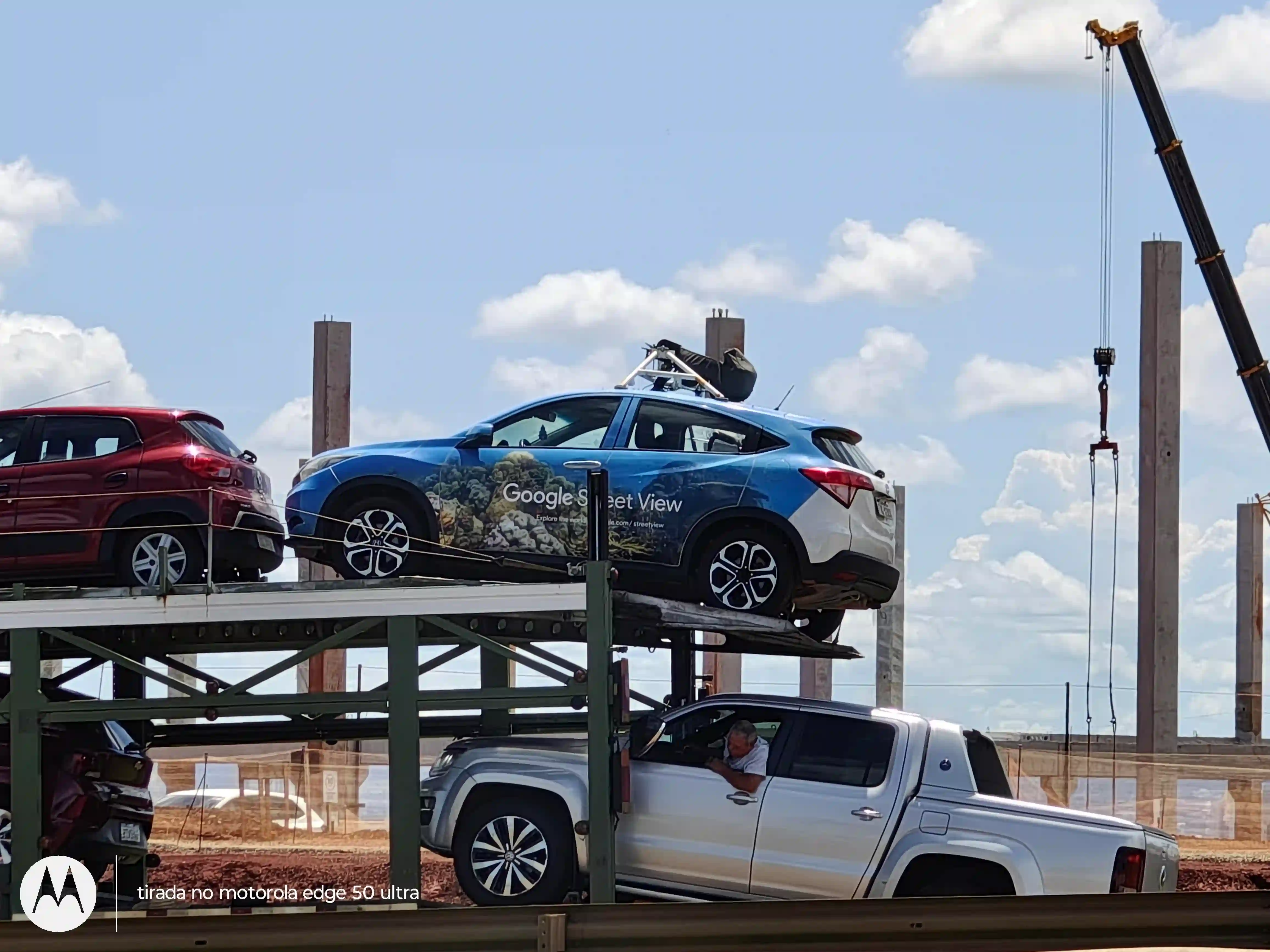 Picture of a Google Car spotted in Goiânia, State of Goiás, Brazil on December 9, 2024.
