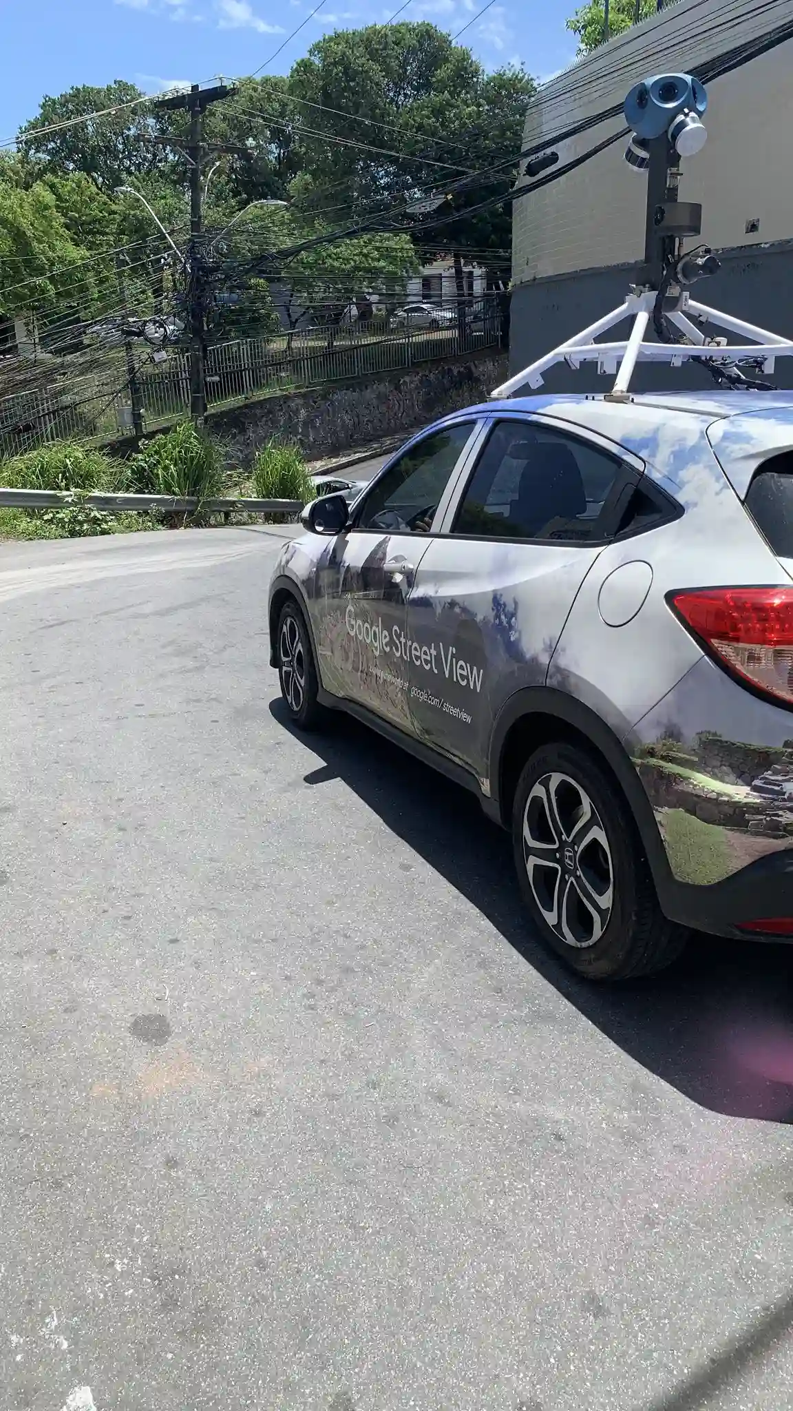 Picture of a Google Car spotted in State of Bahia, Brazil on December 10, 2024.