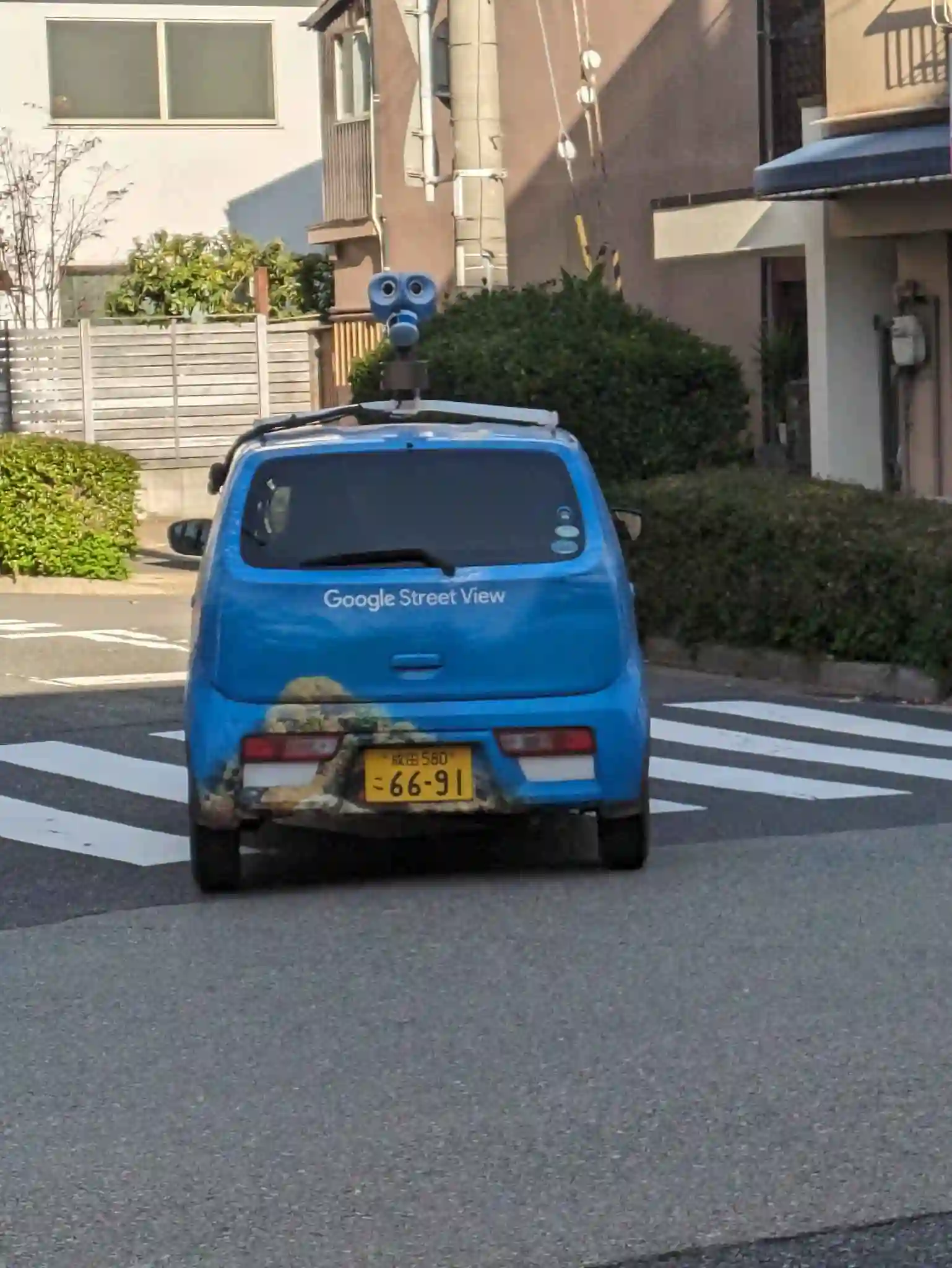 Picture of a Google Car spotted in Kobe, Hyogo, Japan on December 12, 2024.