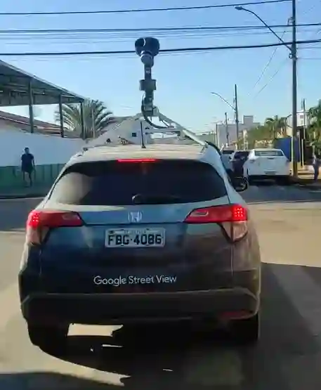 Picture of a Google Car spotted in Coromandel, State of Minas Gerais, Brazil on December 6, 2024.