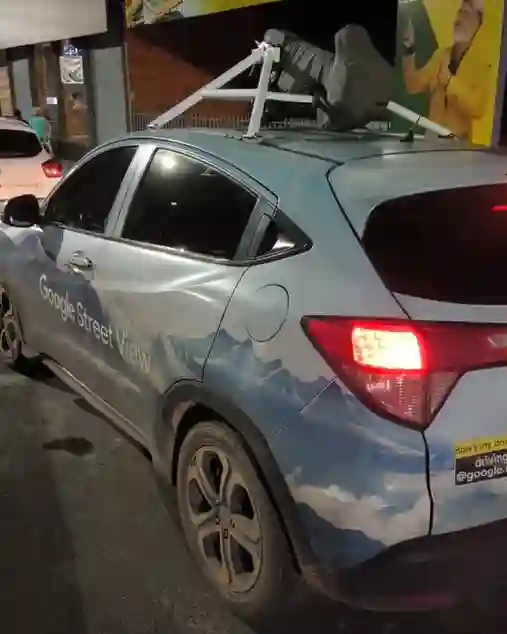 Picture of a Google Car spotted in Tangará da Serra, State of Mato Grosso, Brazil on December 12, 2024.