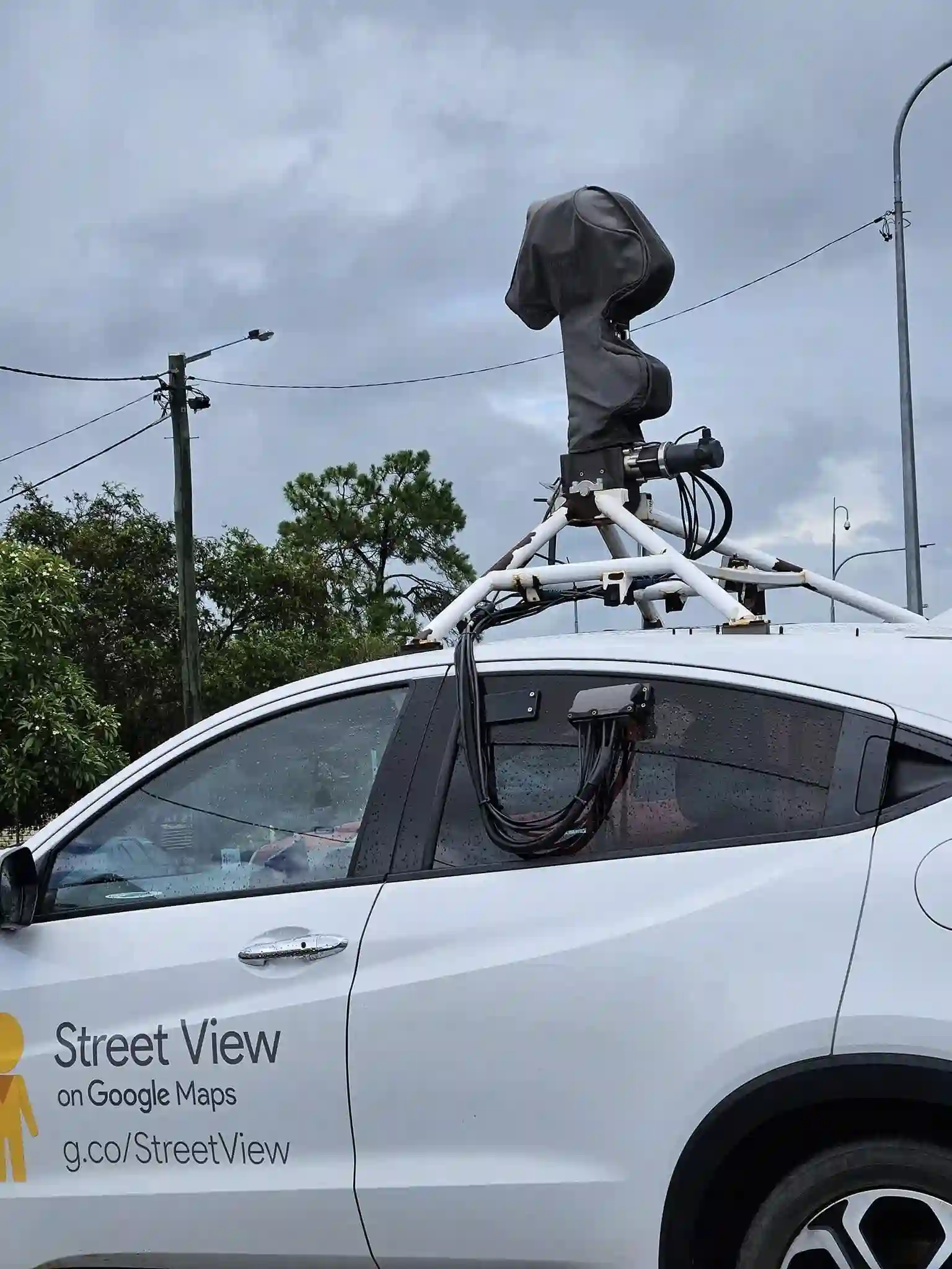 Picture of a Google Car spotted in Maryborough, Queensland, Australia on December 17, 2024.