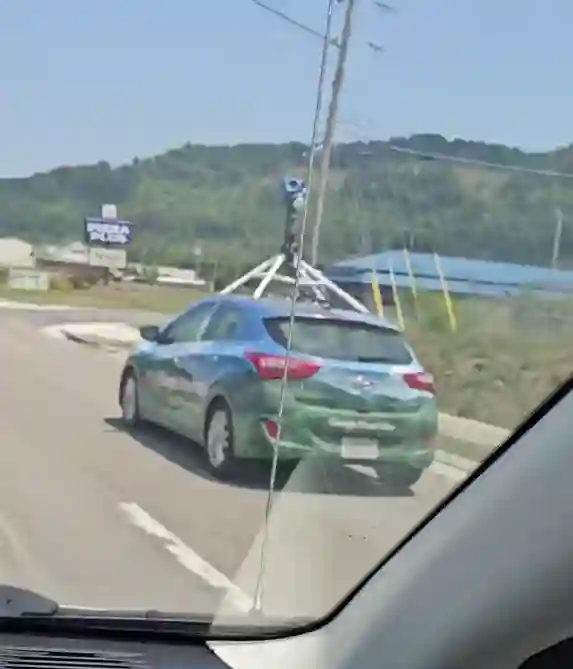 Picture of a Google Car spotted in Duffield, Virgina, United States on July 19, 2024.