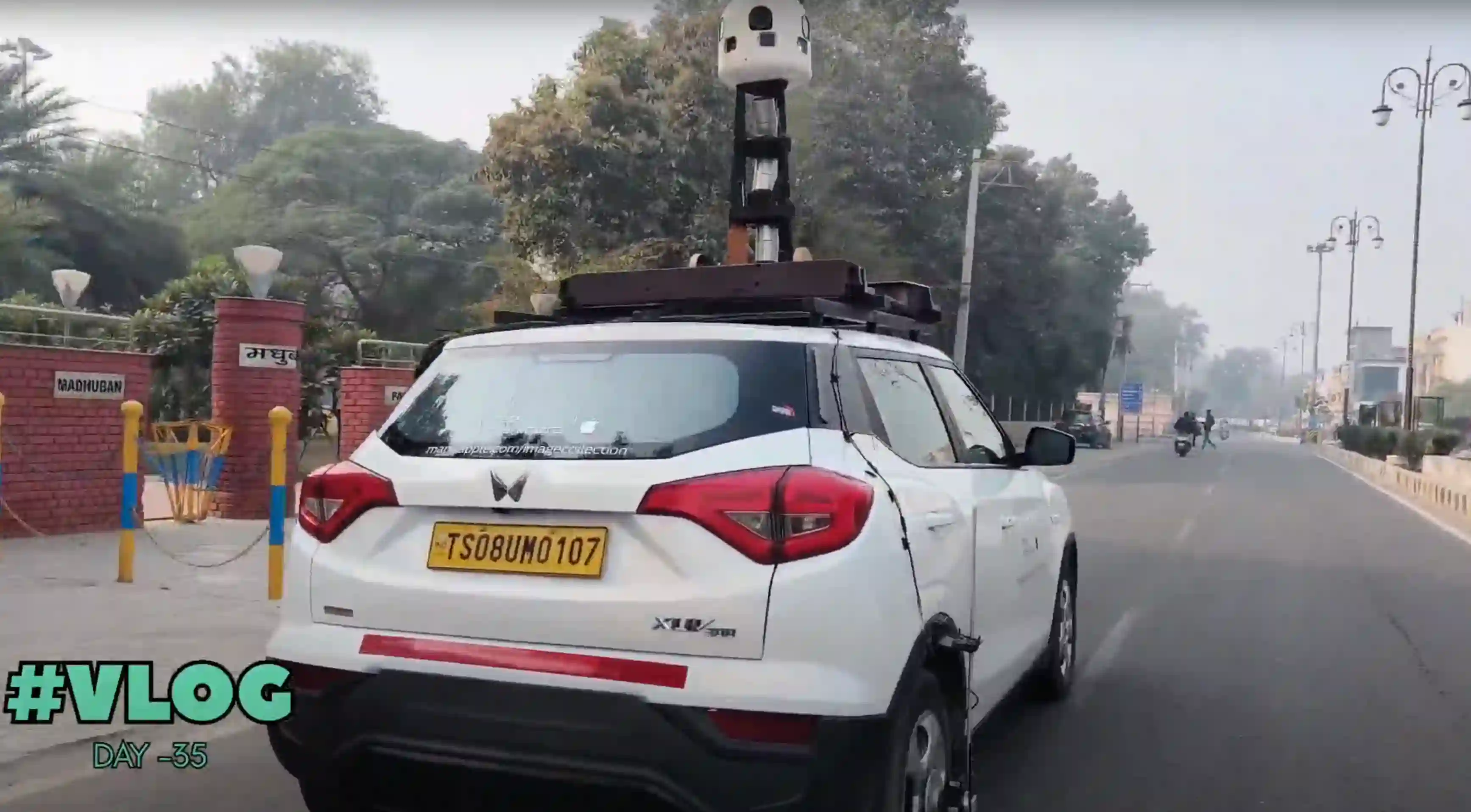 Picture of a Apple Car spotted in Hisar, Haryana, India on December 20, 2024.