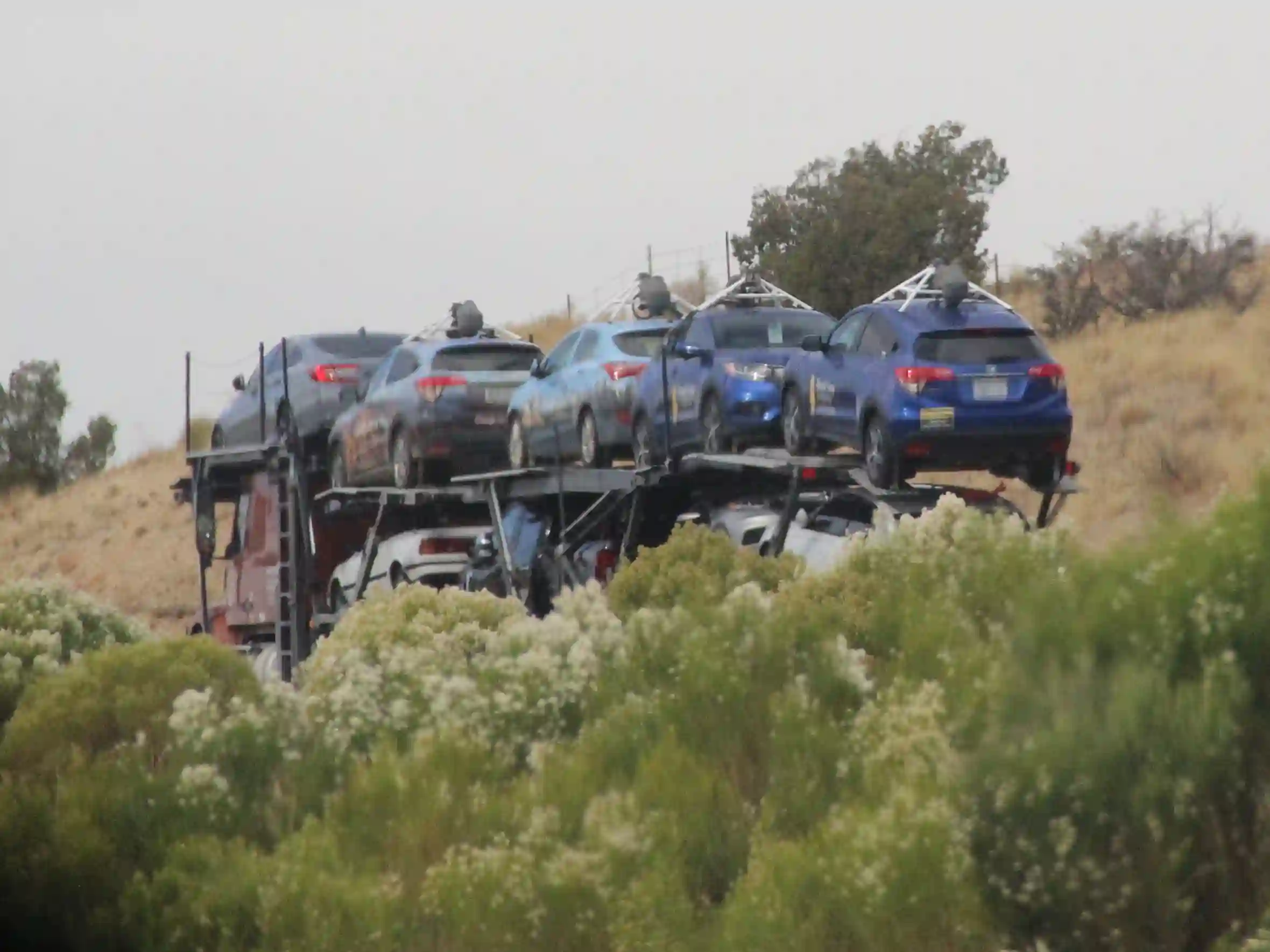 Picture of a Google Car spotted in Mohave County, Arizona, United States on December 22, 2024.
