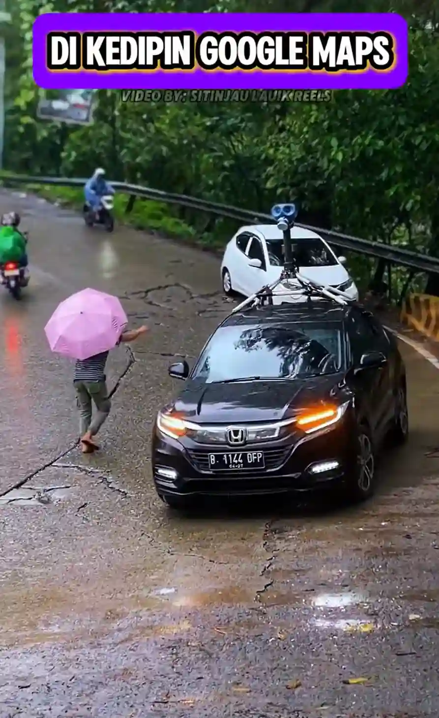 Picture of a Google Car spotted in Lubuk Kilangan, Kota Padang, West Sumatra, Indonesia on December 25, 2024.