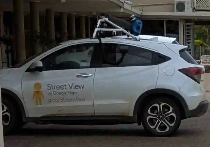 Picture of a Google Car spotted in Queensland, Australia on November 30, 2024.