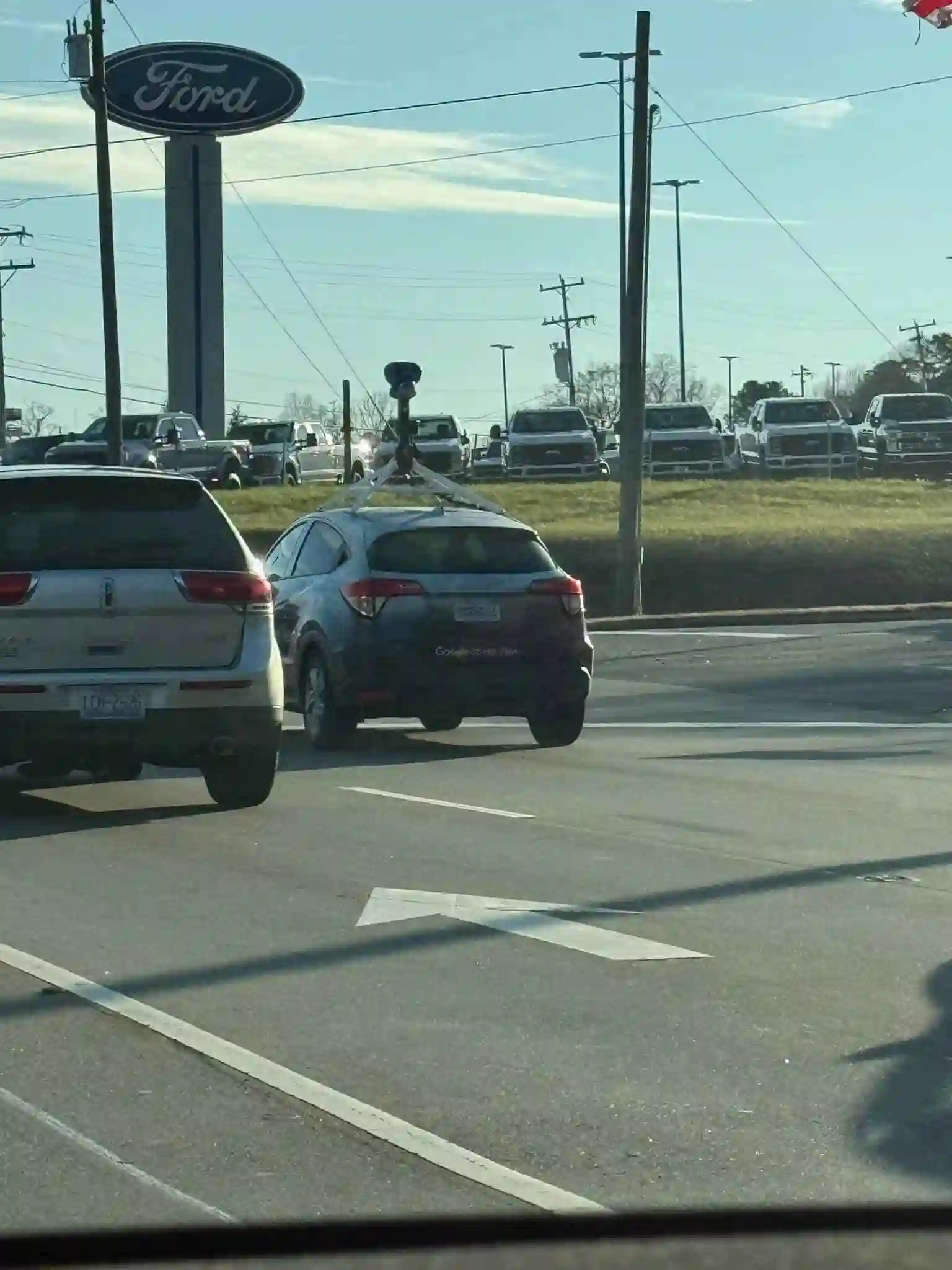 Picture of a Google Car spotted in Graham, North Carolina, United States on December 24, 2024.