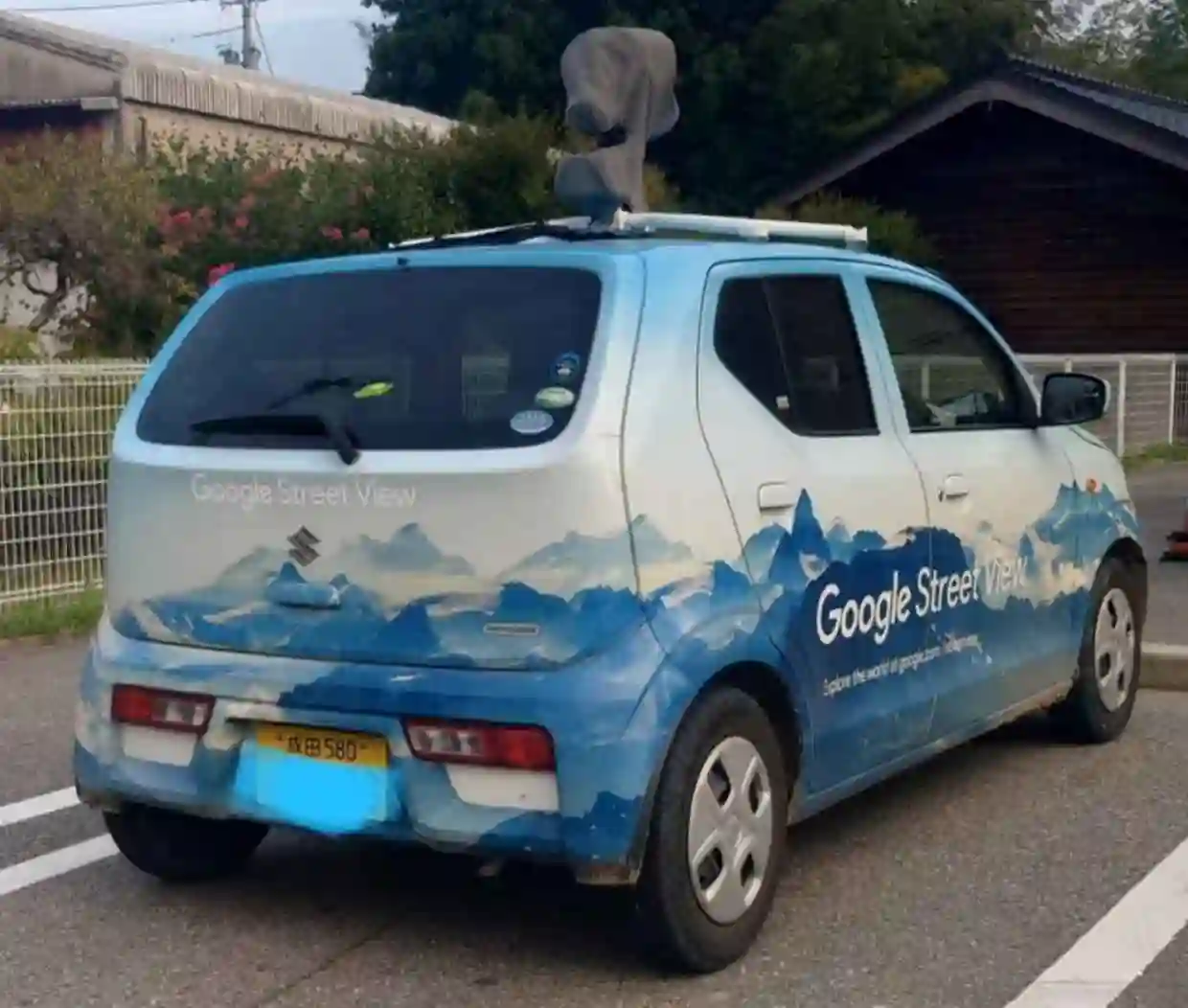 Picture of a Google Car spotted in Gifu, Japan on September 8, 2024.