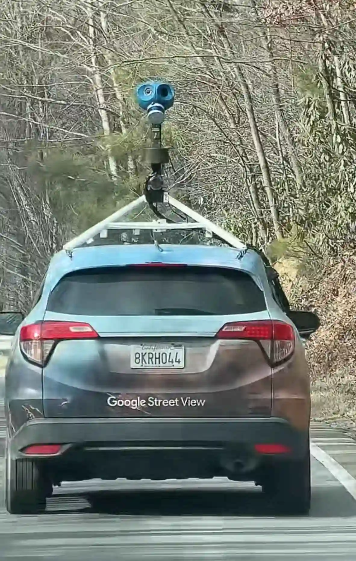 Picture of a Google Car spotted in North Carolina, United States on December 26, 2024.