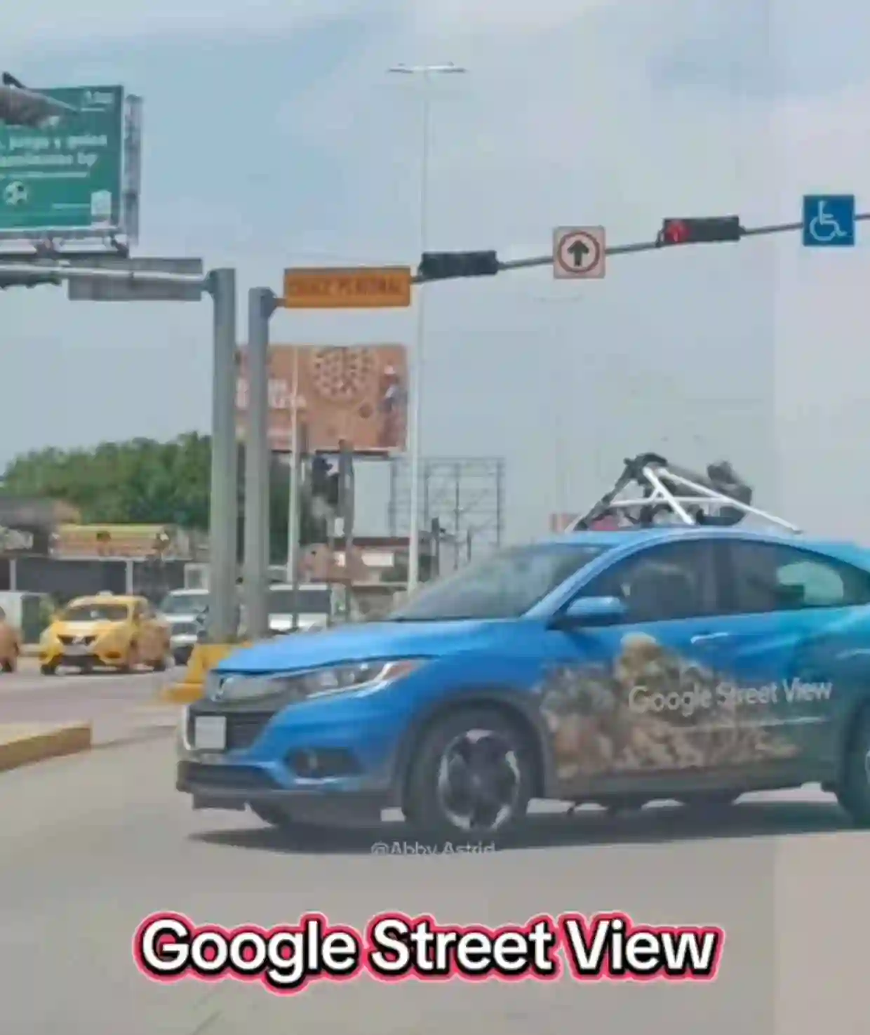 Picture of a Google Car spotted in Villahermosa, Tabasco, Mexico on December 26, 2024.