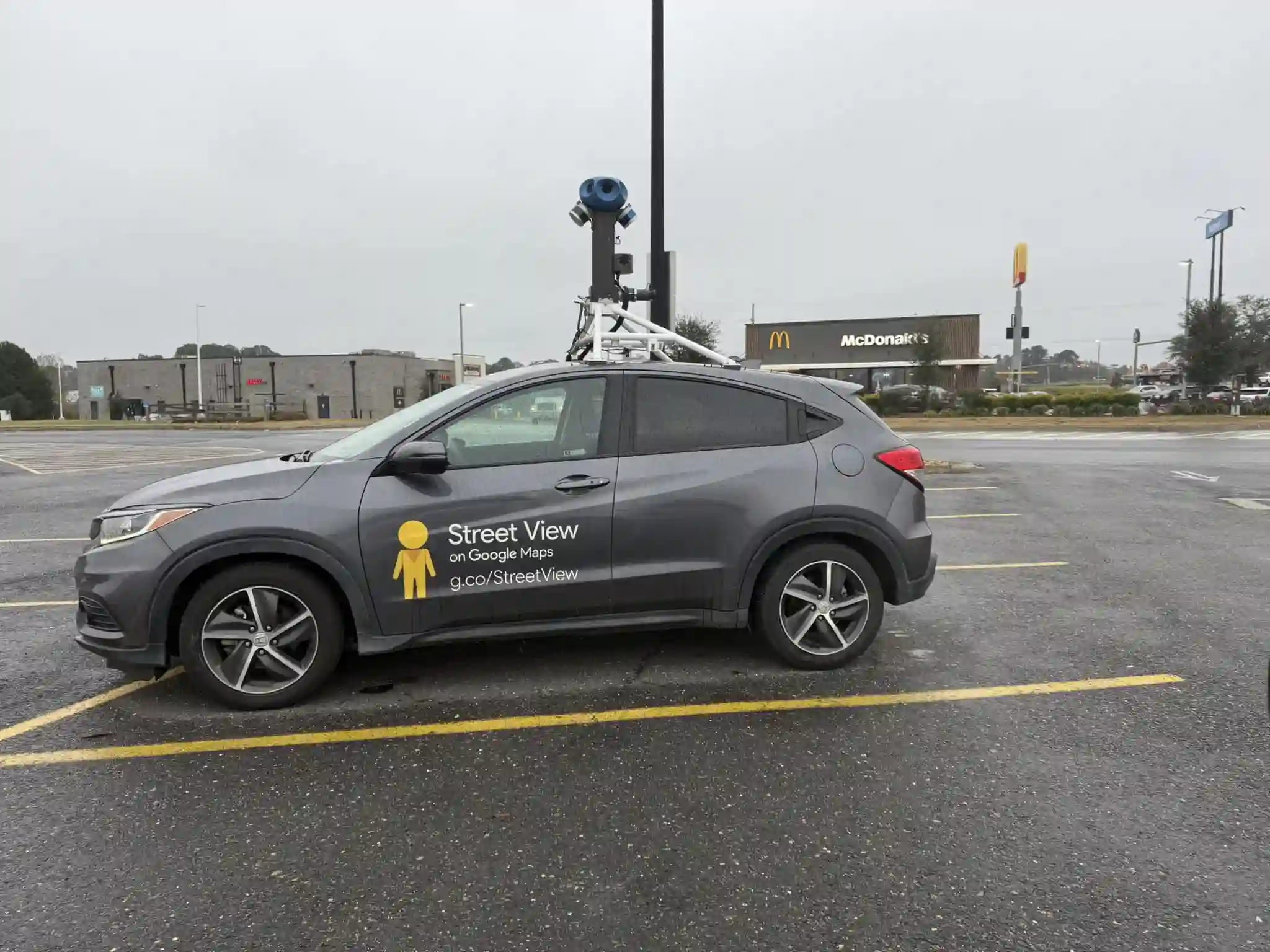 Picture of a Google Car spotted in Ruston, Louisiana, United States on December 26, 2024.
