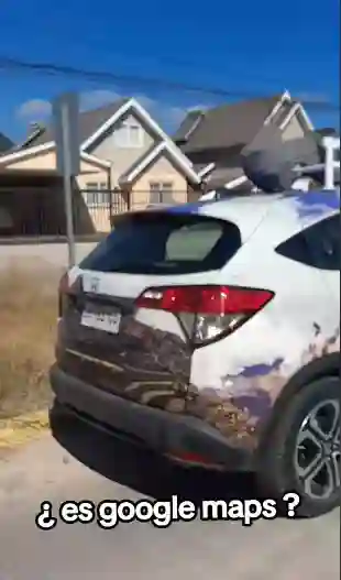 Picture of a Google Car spotted in La Serena, Coquimbo, Chile on December 22, 2024.