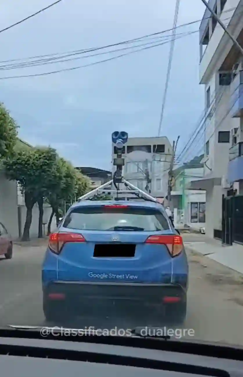 Picture of a Google Car spotted in Alegre, State of Espírito Santo, Brazil on January 1, 2025.
