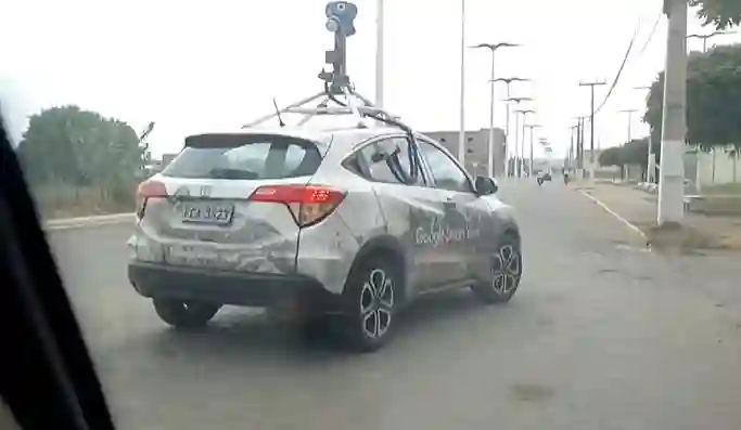 Picture of a Google Car spotted in Brejo Santo, Ceará, Brazil on January 2, 2025.