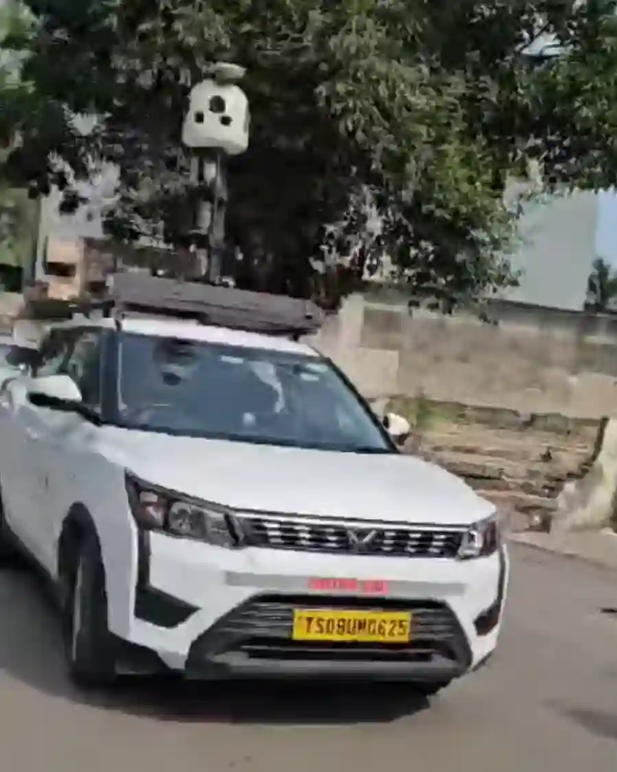 Picture of a Apple Car spotted in Bhilwara, Rajasthan, India on October 14, 2024.