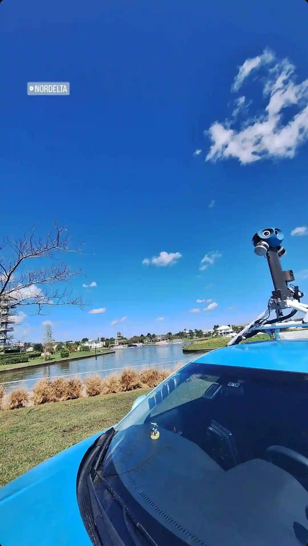 Picture of a Google Car spotted in Nordelta, Buenos Aires Province, Argentina on January 6, 2025.