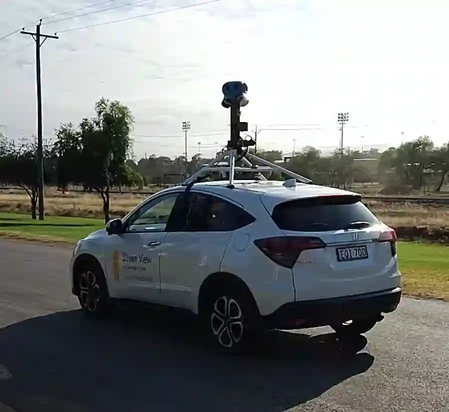 Picture of a Google Car spotted in Leeton, New South Wales, Australia on January 7, 2025.