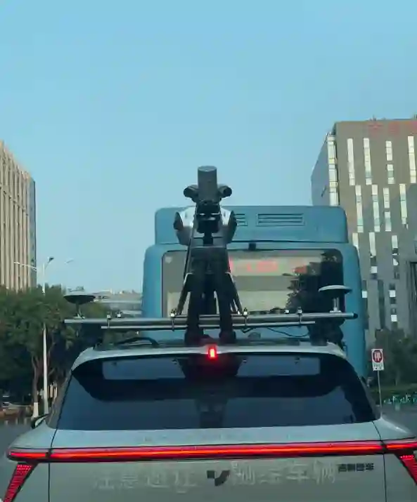 Picture of a Baidu Car spotted in Xiamen, Fujian, China on December 28, 2024.