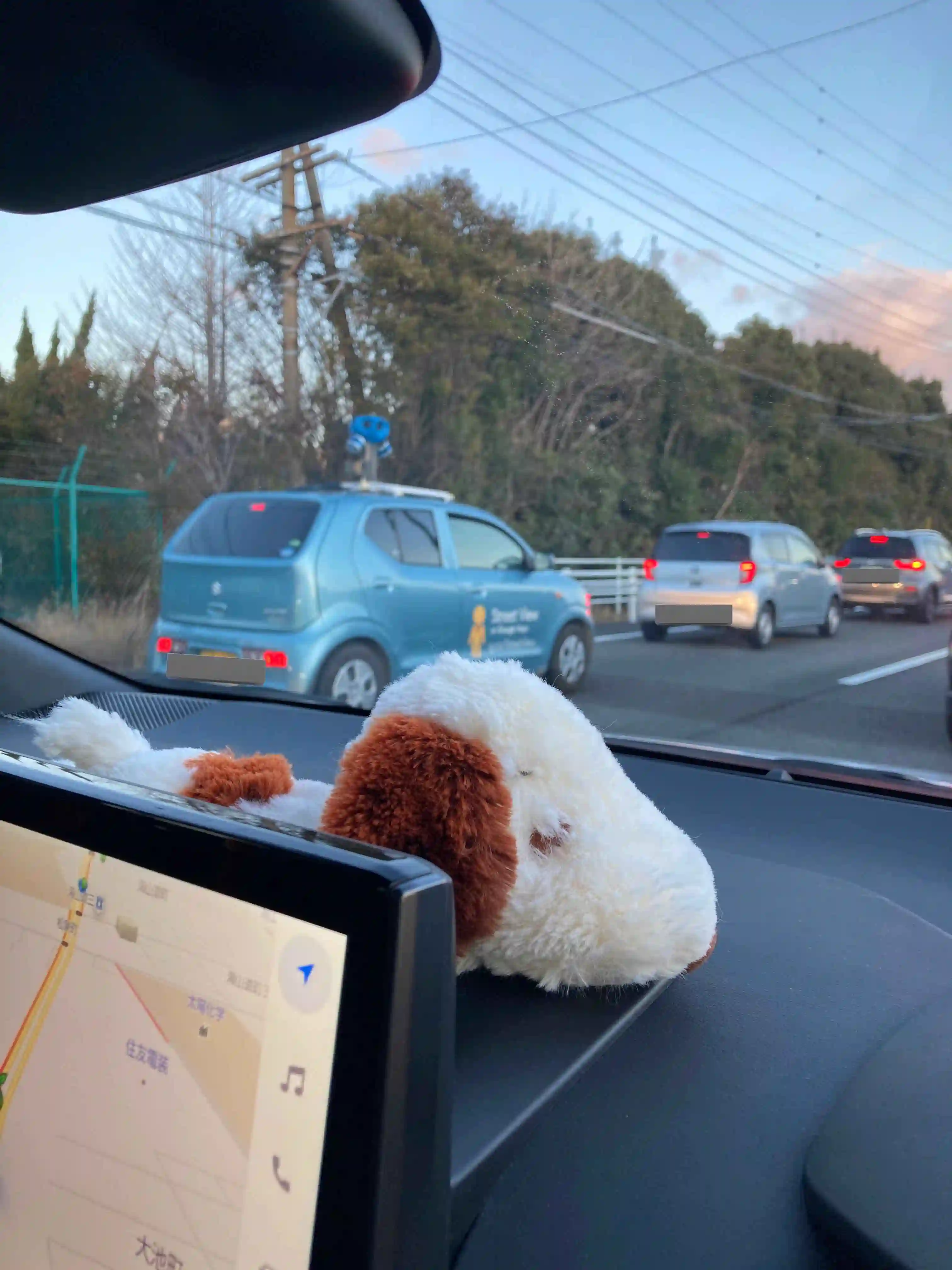 Picture of a Google Car spotted in Yokkaichi, Mie, Japan on January 8, 2025.