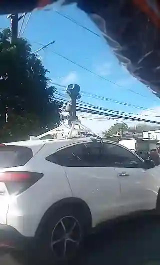 Picture of a Google Car spotted in Muntinlupa, Metro Manila, Philippines on January 9, 2025.