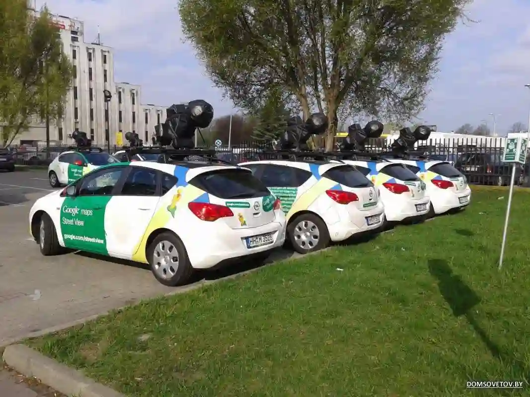 Picture of a Google Car spotted in Bochum, North Rhine-Westphalia, Germany on April 23, 2014.