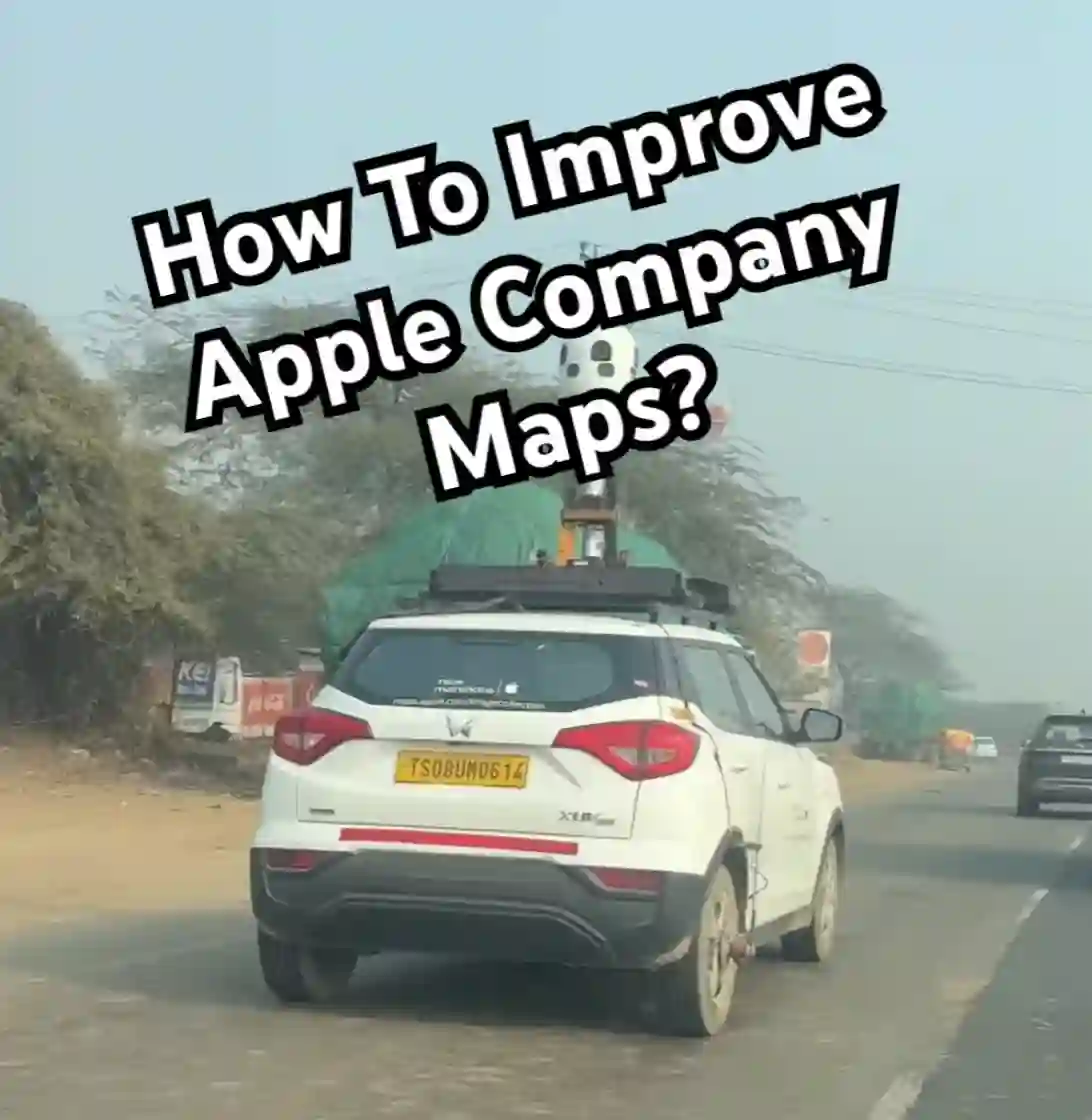 Picture of a Apple Car spotted in Gurugram, Haryana, India on January 10, 2025.