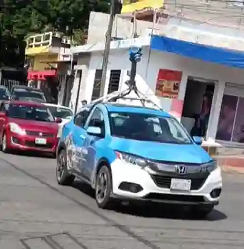 Picture of a Google Car spotted in Villahermosa, Tabasco, Mexico on January 9, 2025.