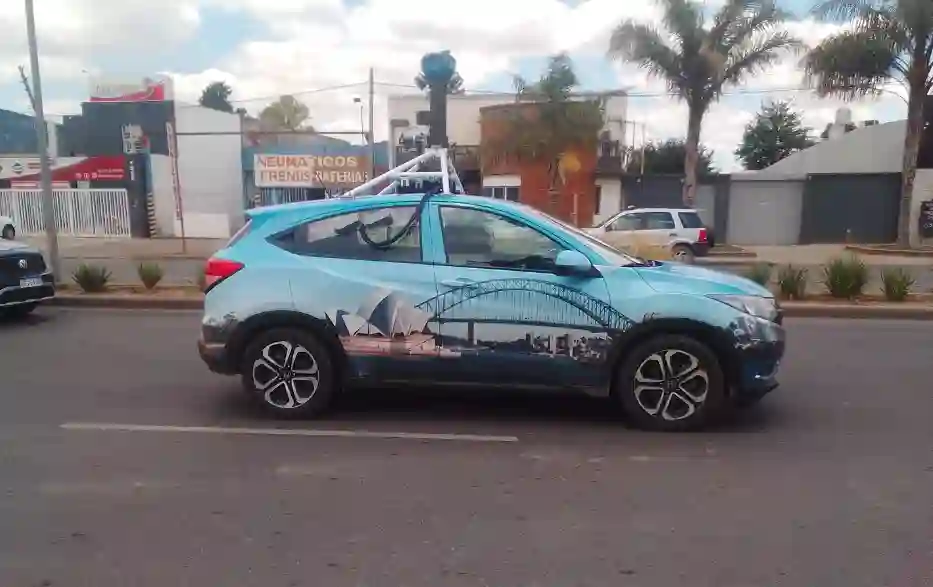 Picture of a Google Car spotted in San Nicolás de los Arroyos, Buenos Aires, Argentina on December 27, 2024.