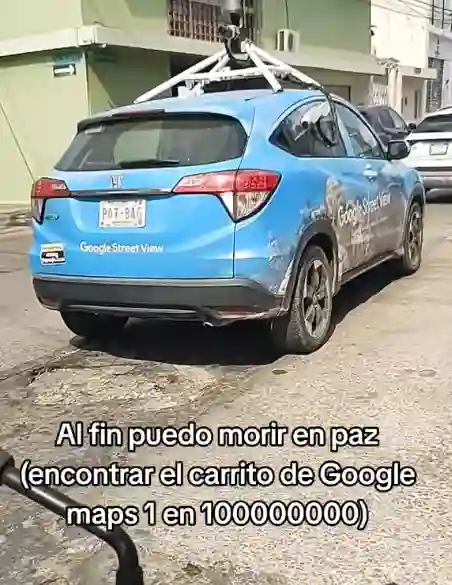 Picture of a Google Car spotted in Villahermosa, Tabasco, Mexico on January 14, 2025.
