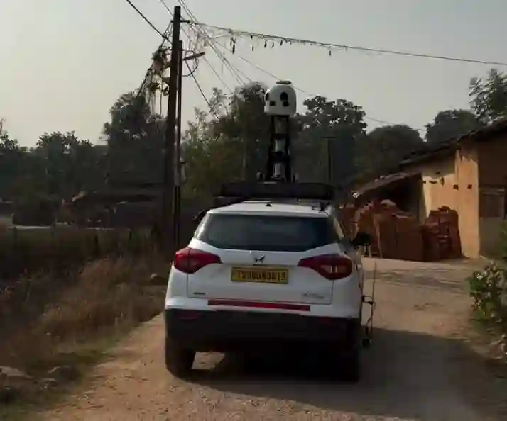 Picture of a Apple Car spotted in Odisha, India on January 12, 2025.