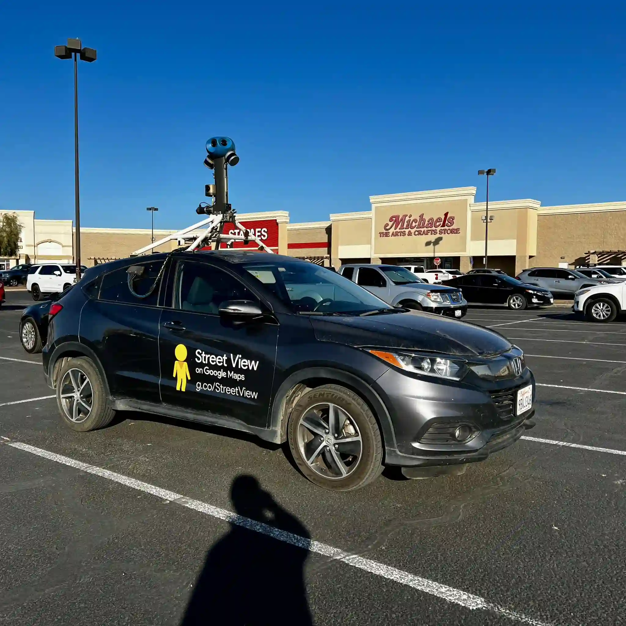 Picture of a Google Car spotted in El Centro, California, United States on January 14, 2025.