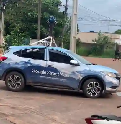 Picture of a Google Car spotted in Augustinópolis, Tocantins, Brazil on January 15, 2025.