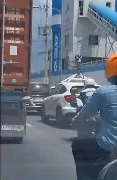 Picture of a Google Car spotted in Kawit, Calabarzon, Philippines on January 12, 2025.