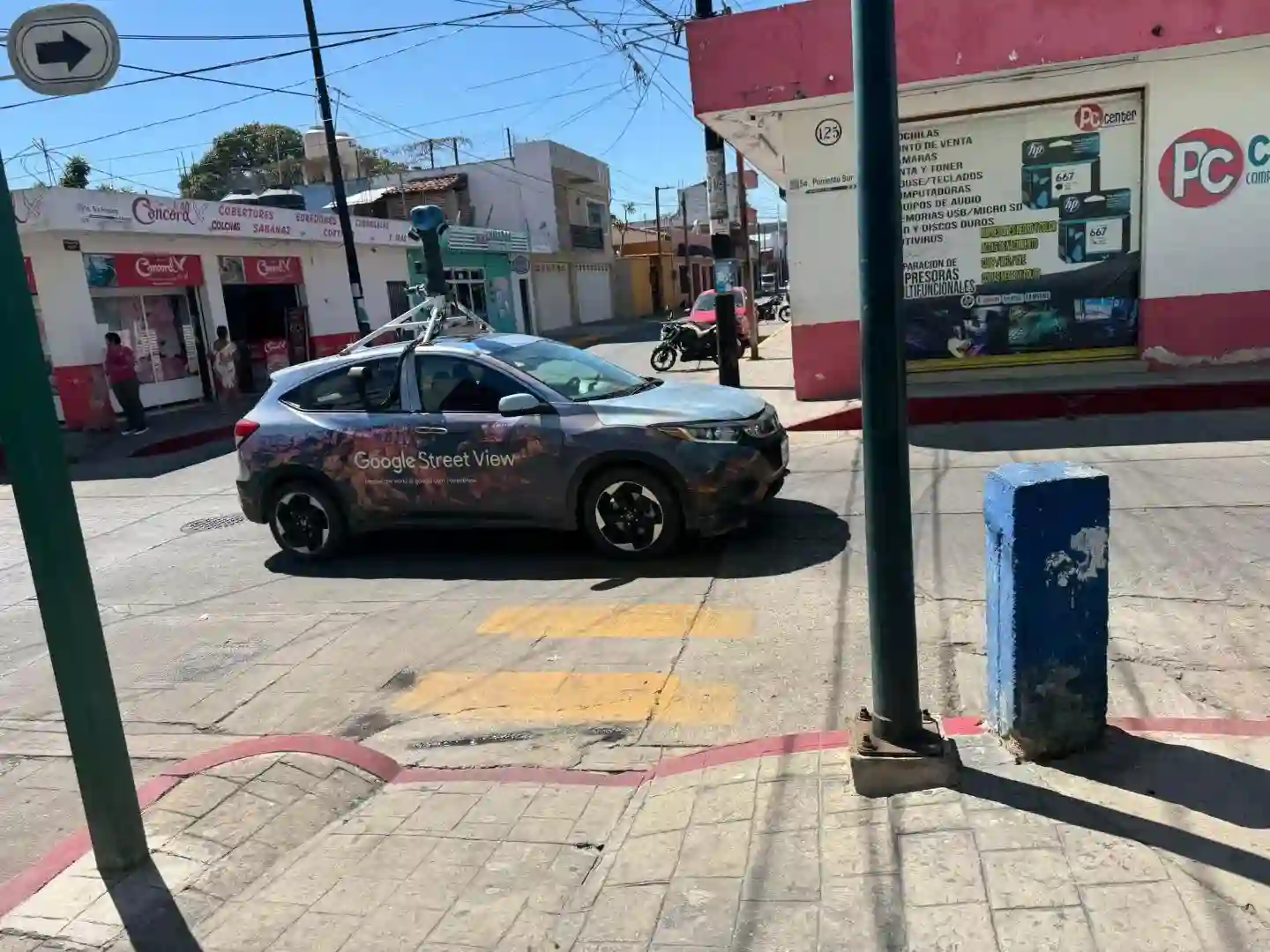 Picture of a Google Car spotted in Villaflores, Chiapas, Mexico on January 18, 2025.