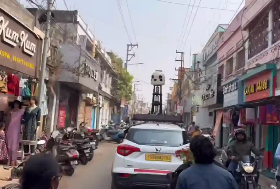 Picture of a Apple Car spotted in Balasore, Odisha, India on January 7, 2025.