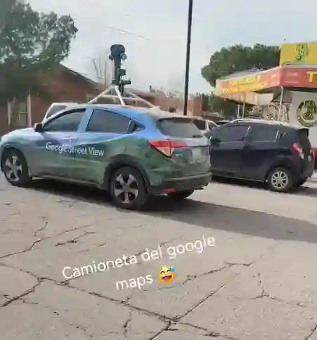 Picture of a Google Car spotted in Chihuahua, Chihuahua, Mexico on January 16, 2025.