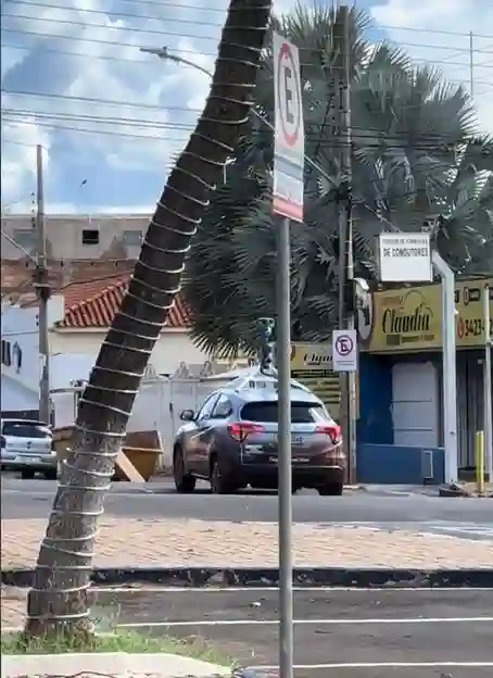 Picture of a Google Car spotted in Frutal, Minas Gerais, Brazil on January 20, 2025.