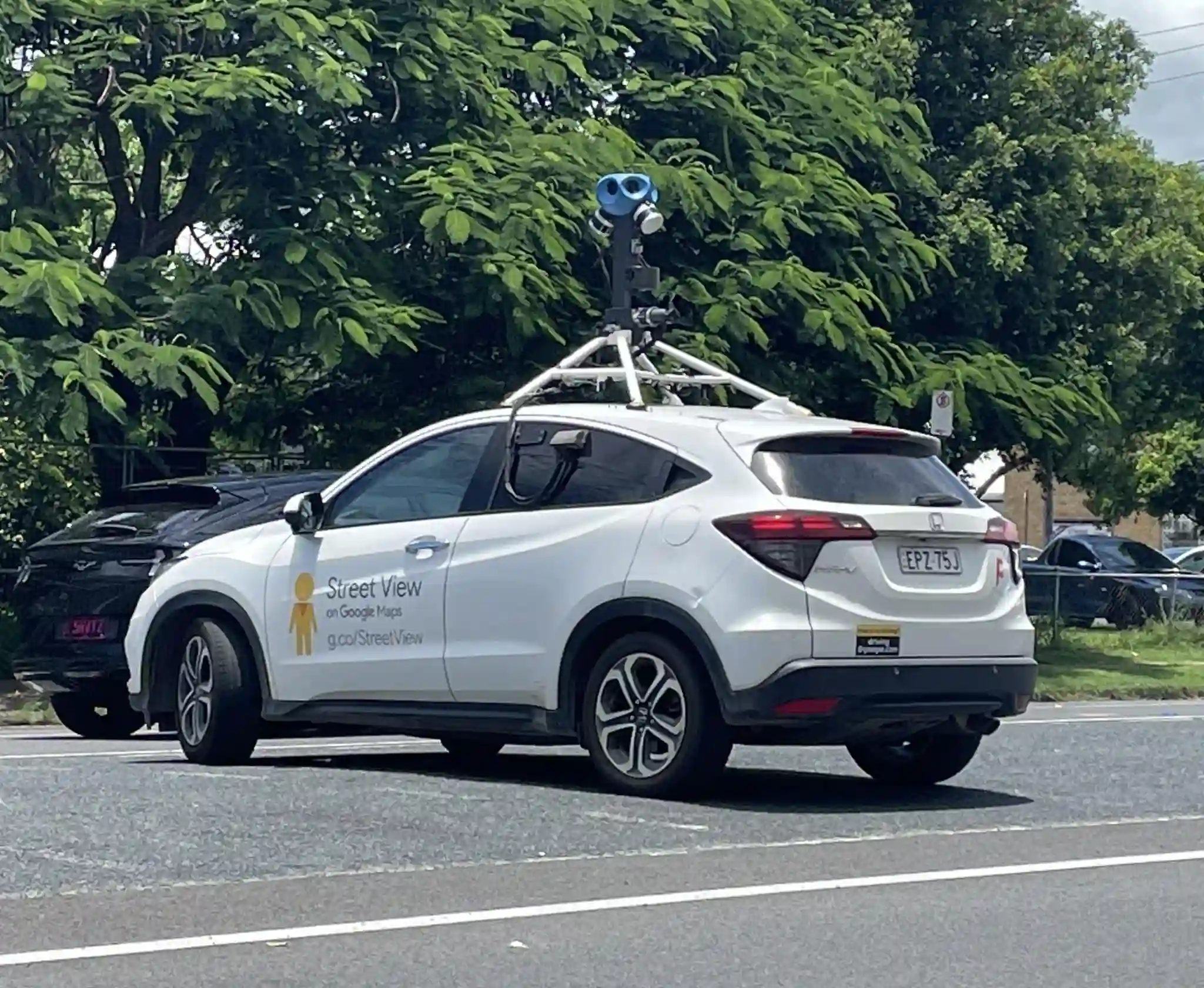 Picture of a Google Car spotted in Mackay, Queensland, Australia on January 21, 2025.