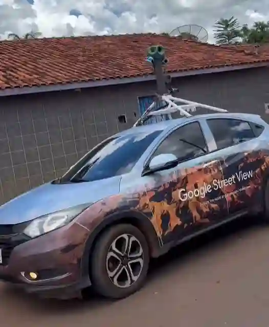 Picture of a Google Car spotted in Frutal, State of Minas Gerais, Brazil on January 21, 2025.
