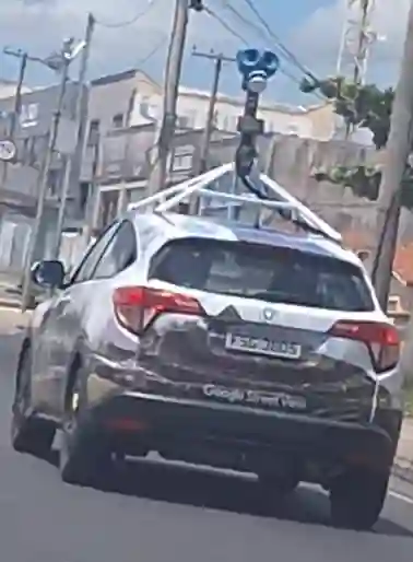 Picture of a Google Car spotted in Campinas, Sao Paulo, Brazil on January 21, 2025.