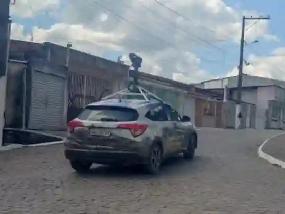 Picture of a Google Car spotted in São Miguel das Matas, Bahia, Brazil on January 22, 2025.