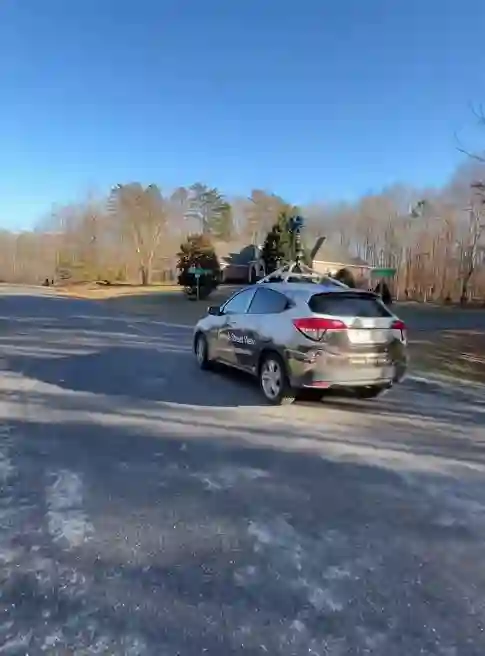 Picture of a Google Car spotted in United States on January 22, 2025.