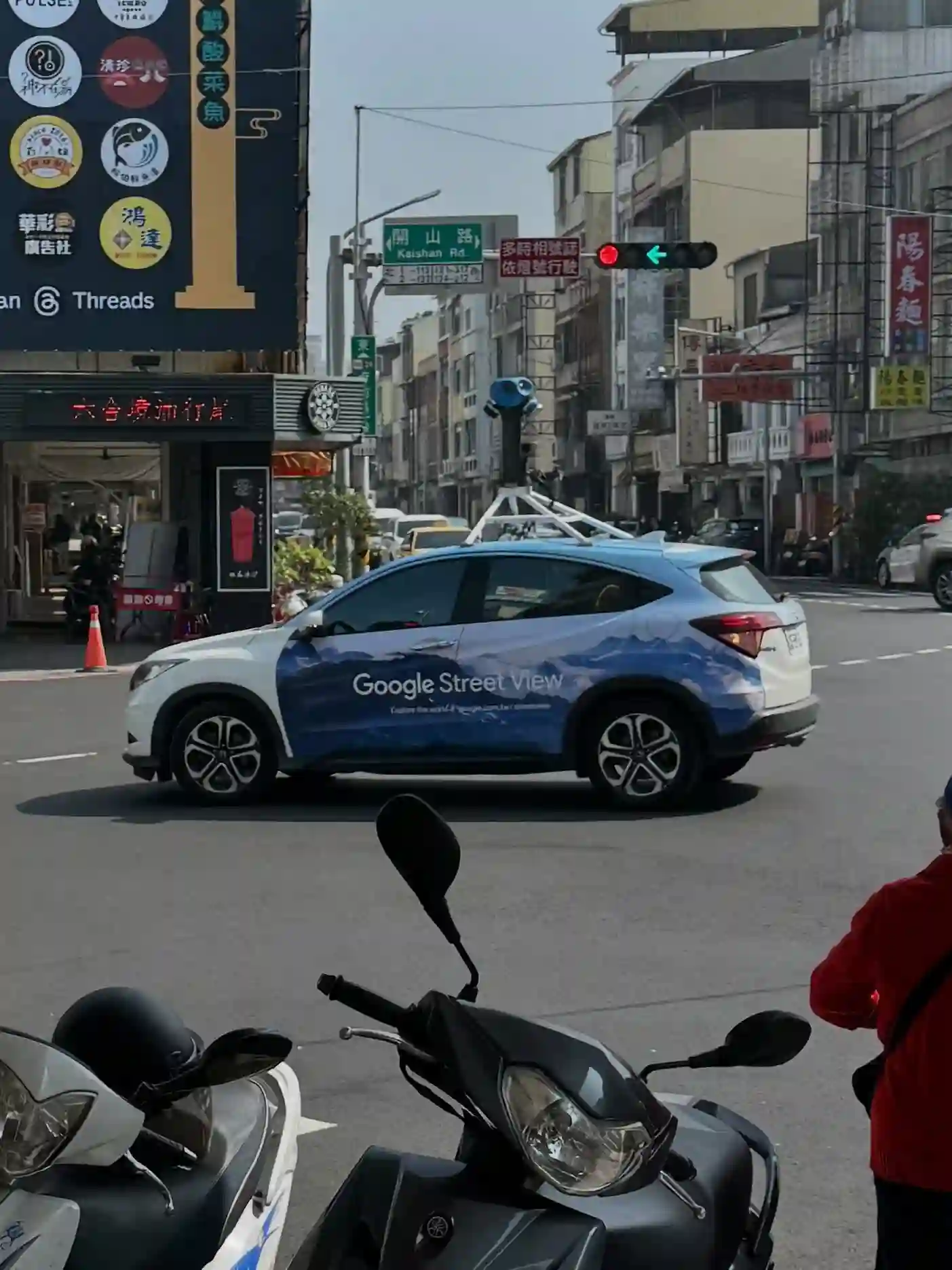Picture of a Google Car spotted in Tainan, Tainan City, Taiwan on January 23, 2025.