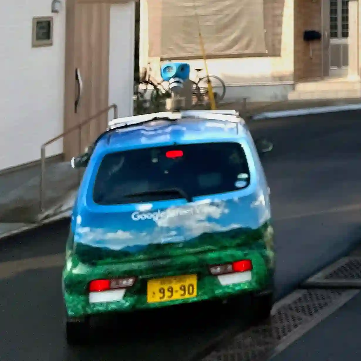 Picture of a Google Car spotted in Saitama, Japan on January 21, 2025.