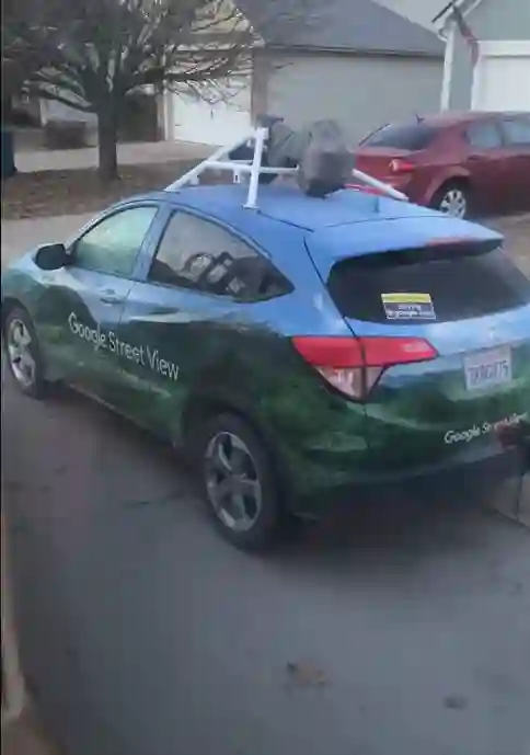 Picture of a Google Car spotted in Missouri, United States on January 25, 2025.