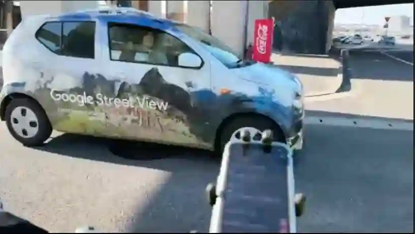 Picture of a Google Car spotted in Kagawa, Japan on January 25, 2025.