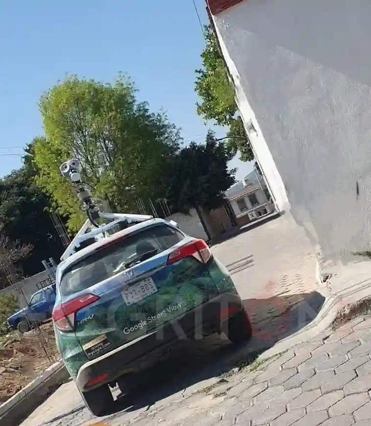 Picture of a Google Car spotted in Tlaxcala, Mexico on January 28, 2025.
