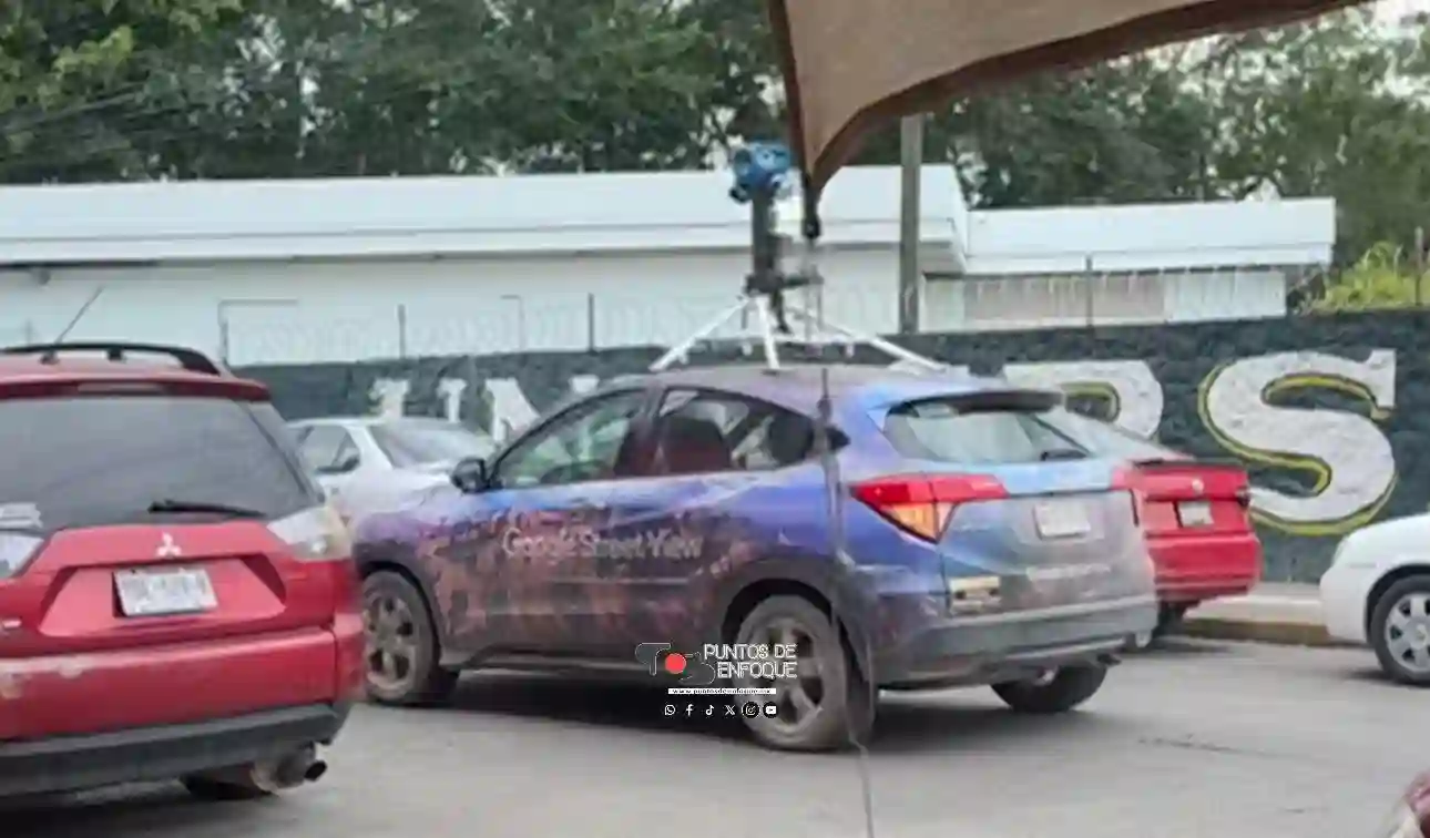Picture of a Google Car spotted in Poza Rica, Veracruz, Mexico on January 28, 2025.